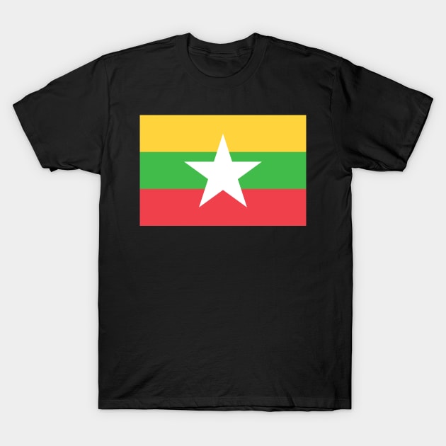 Myanmar T-Shirt by Wickedcartoons